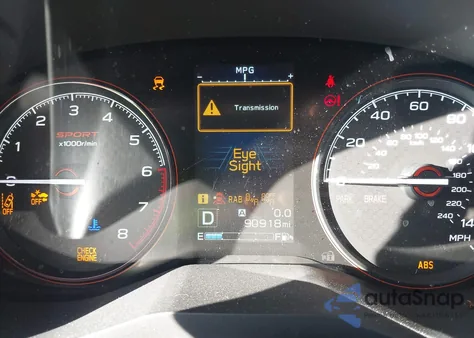 2019 Subaru Forester Sport from USA, damaged, VIN JF2SKAPC8KH429935